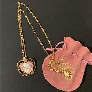 Precious Moments Cameo Gold Necklace😍